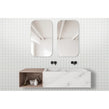 Payan Square Ghost White (7.3cm x 7.3cm) 30.5cm x 30.5cm Mosaic Tile