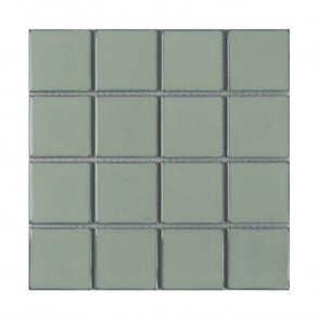Payan Square Mint Green (7.3cm x 7.3cm) 30.5cm x 30.5cm Mosaic Tile