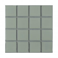 Payan Square Mint Green (7.3cm x 7.3cm) 30.5cm x 30.5cm Mosaic Tile