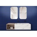 Payan Square Prussian Blue (7.3cm x 7.3cm) 30.5cm x 30.5cm Mosaic Tile