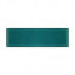 British Ceramic Tile Peacock Bevel Gloss Metro V&A 14.8cm x 49.8cm Wall Tile