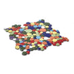 Pebble Multicolour 31cm x 32cm Wall & Floor tile