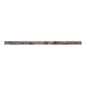 Pencil Emperador Marron 1.5cm x 31.6cm Border Tile