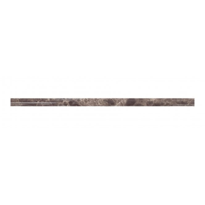 Pencil Emperador Marron 1.5cm x 31.6cm Border Tile