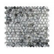 Penny Mother Of Pearl Black 29cm x 31.5cm Mosaic Tile