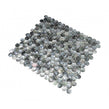 Penny Mother Of Pearl Black 29cm x 31.5cm Mosaic Tile