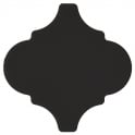 Equipe Persian Black Gloss 12cm x 12cm Wall Tile