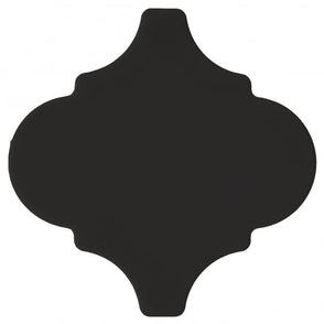 Equipe Persian Black Matt 12cm x 12cm Wall Tile