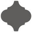 Equipe Persian Dark Grey Gloss 12cm x 12cm Wall Tile