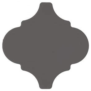 Equipe Persian Dark Grey Gloss 12cm x 12cm Wall Tile