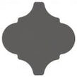 Equipe Persian Dark Grey Gloss 12cm x 12cm Wall Tile