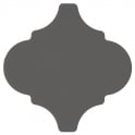 Equipe Persian Dark Grey Gloss 12cm x 12cm Wall Tile
