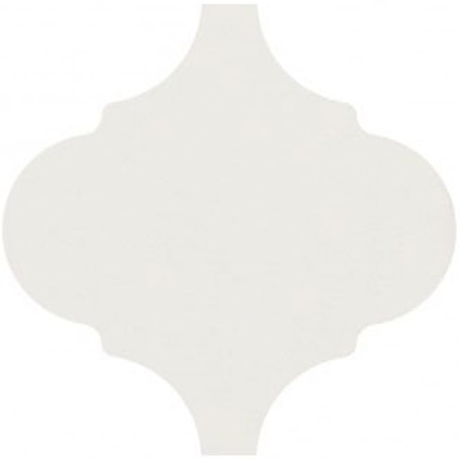 Equipe Persian White Matt 12cm x 12cm Wall Tile