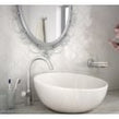 Equipe Persian White Matt 12cm x 12cm Wall Tile