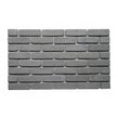 Perth Grey Brick Flat 5.7cm x 19.4cm Wall Tile (Box)