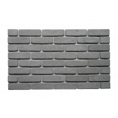 Perth Grey Brick Flat 5.7cm x 19.4cm Wall Tile (Box)