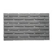 Perth Grey Brick Flat 5.7cm x 19.4cm Wall Tile (Box)