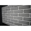 Perth Grey Brick Flat 5.7cm x 19.4cm Wall Tile (Box)