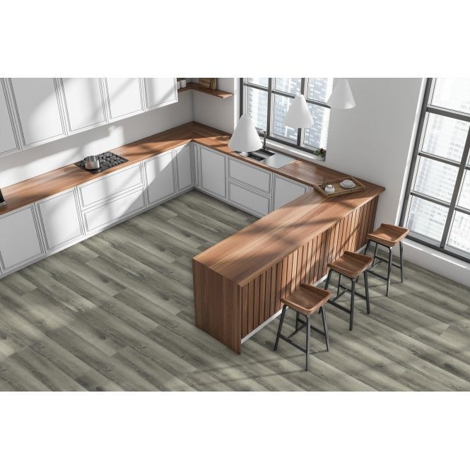 Phantom Grey High Gloss Laminate 19.7cm x 121.7cm x 8mm (1.918 Sq/M Per Pack)