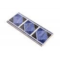 Philadelphia Blue 10cm x 25cm Border Tile