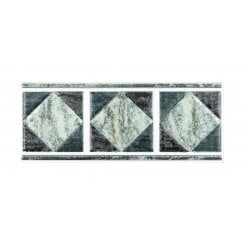 Philadelphia Green 10cm x 25cm Border Tile