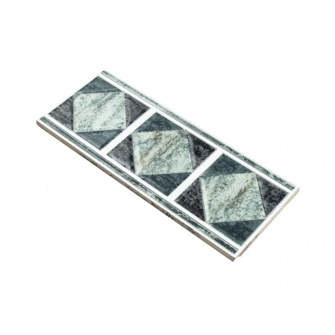 Philadelphia Green 10cm x 25cm Border Tile