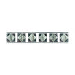Philadelphia Green 5cm x 25cm Border Tile