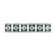 Philadelphia Green 5cm x 25cm Border Tile