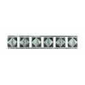 Philadelphia Green 5cm x 25cm Border Tile