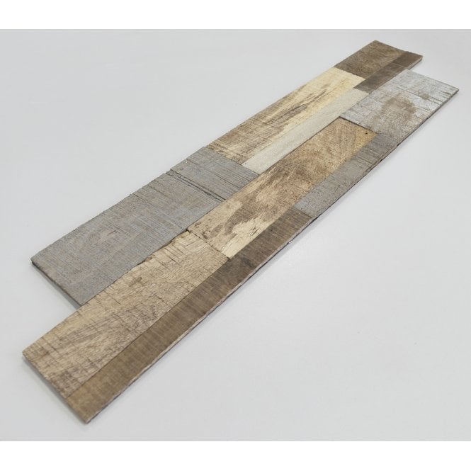 Philadephia Rustic Wood 15cm x 60cm Peel & Stick Panel Tile