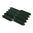 Picket Bottle Green Mosaic Tile (4.8cm x 19.8cm) 35.3cm x 25.5cm