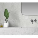 Picket Carrara White Marble (5cm x 15cm) 27cm x 31cm Mosaic Tile