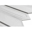 Picket Dorian Grey Mosaic Tile (4.8cm x 19.8cm) 35.3cm x 25.5cm