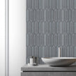 Picket Earl Grey Mosaic Tile (4.8cm x 19.8cm) 35.3cm x 25.5cm