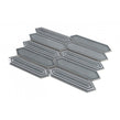 Picket Earl Grey Mosaic Tile (4.8cm x 19.8cm) 35.3cm x 25.5cm