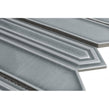 Picket Earl Grey Mosaic Tile (4.8cm x 19.8cm) 35.3cm x 25.5cm