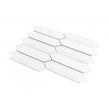 Picket White Mosaic Tile ( 4.8cm x 19.8cm) 35.3cm x 25.5cm