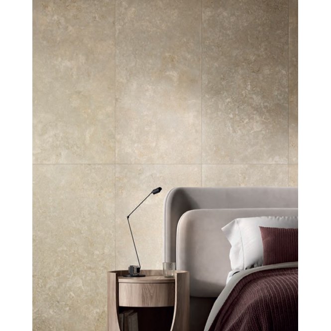 Italian Design Pietra De Medici Pitti Sand 90cm x 90cm Wall and Floor Tile