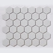Pixel Hexagon White Gloss 32.5cm x 28.1cm (5.1 cm x 5.9cm) Mosaic Tile