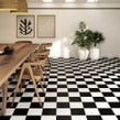 El Barco Plaka Black 20cm x 20cm Wall and Floor Tile