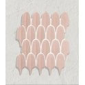 Plume Blush Pink 30.5cm x 26.9cm (1.5cm x 11.5cm) Mosaic Tile