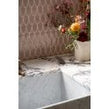 Plume Blush Pink 30.5cm x 26.9cm (1.5cm x 11.5cm) Mosaic Tile