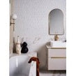 Plume Cotton White 30.5cm x 26.9cm (1.5cm x 11.5cm) Mosaic Tile
