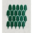 Plume Emerald Green 30.5cm x 26.9cm (1.5cm x 11.5cm) Mosaic Tile