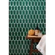 Plume Emerald Green 30.5cm x 26.9cm (1.5cm x 11.5cm) Mosaic Tile