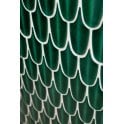 Plume Emerald Green 30.5cm x 26.9cm (1.5cm x 11.5cm) Mosaic Tile