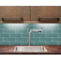 Plush Azulado Teal Crackle Glaze 7.5cm x 22.5cm Wall Tile