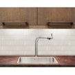 Plush Metro Crackle Cottage Cream 7.5cm x 22.5cm Wall Tile