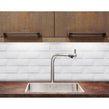 Plush Metro Crackle Ice White 7.5cm x 22.5cm Wall Tile