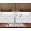 Plush Metro Crackle Ice White 7.5cm x 22.5cm Wall Tile